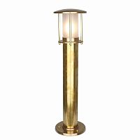 Garden bollard light YARROW contemporarybrasspolycarbonate