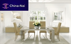 Traditional dining table MASTER glassrectangularhome