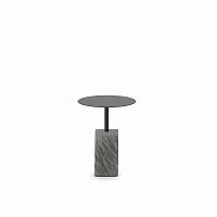 Contemporary side table Rocks 30painted steelpainted steel baseround