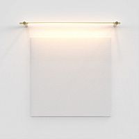 Contemporary wall light THINindoorbrassLED