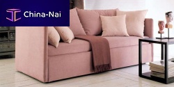 Sofa bed BEACH contemporaryfabricpink