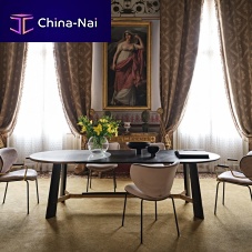 Contemporary table OperawalnutashMDF