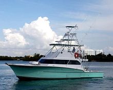 Charter motor yacht 53' sport-fishingflybridgeplaning hull