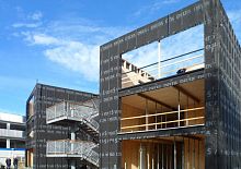 Prefab building APT. COMPLEX, BORDEAUXmodularwoodenconcrete