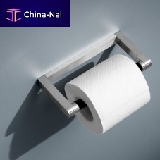 Wall-mounted toilet roll holder VIPP3 stainless steelplastichome
