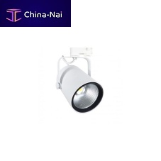 LED track light CENTORroundaluminumglass