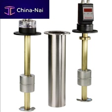 Float level switch ABZMS-41-1X/0370/M2-T70F/DC-K24for liquidsdigitalwith temperature sensor