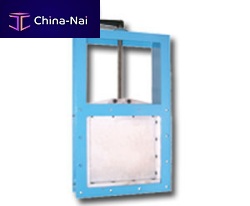 Sliding gate valve pneumatically-operatedshut-offsteel