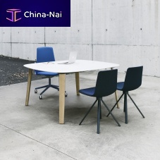 Contemporary table LTS HPLFenix NTM®cast aluminum base