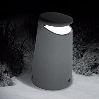 Garden bollard light MONDcontemporaryglassDurCoral®