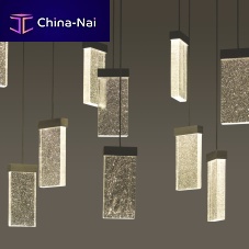 Contemporary chandelier GRAND CRU CANOPYglassLEDhandmade