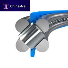 Bearing with plastic cage LEW Seriescrossed rollerfour-point contactsingle-row