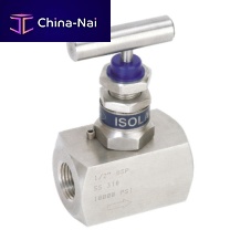 Needle valve V1Nmanualisolationflow control