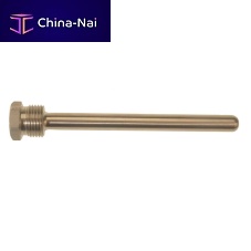 Stainless steel thermowell for temperature sensors