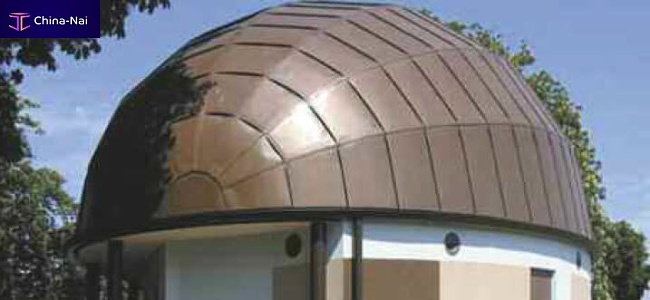 											Copper roofing
