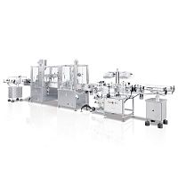 Linear filling and capping machine automaticbottleindustrial