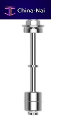 Magnetic float level transmitter for solidsfor storage tanksstainless steel