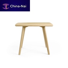Contemporary table MOOD#T1 H90 PBsolid woodsolid wood baserectangular