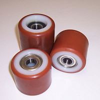 Bearing wheel type roller RN seriespolyurethanepolyamidewith ball bearing