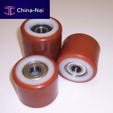 Bearing wheel type roller RN seriespolyurethanepolyamidewith ball bearing