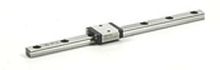 Linear guide with recirculating ball carriage BSGS5-1-70precisionsteelcompact