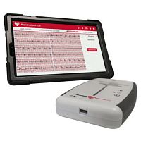 Resting electrocardiograph CardioPad Lite 12-channeltablet-basedwith touchscreen