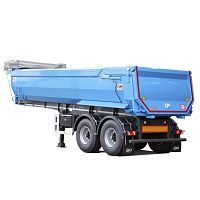 Dump semi-trailer 010x series3-axle2-axletowed