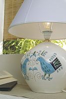 Table lamp LE PAVONCELLEceramictraditionalcorded