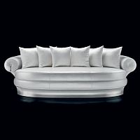 Semicircular sofa VELVETclassicvelvetleather