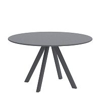 Contemporary dining table DSIREaluminumaluminum baseround