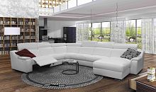 Modular sofa PARIScornercontemporaryleather