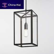 Pendant lamp ILFORD-Cbrassfrosted glasstraditional