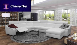 Modular sofa PARIScornercontemporaryleather