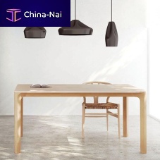 Contemporary table Lataulawoodenmetal basebeech base