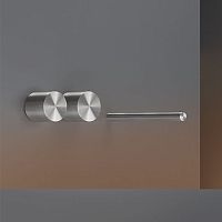 Double-handle washbasin mixer tap OPS09bidetwall-mountedstainless steel
