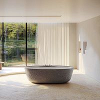 Oval bathtub PEARLfree-standingfor homescontemporary