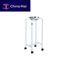 Single bin surgical bowl stand TM-B 2006stainless steel