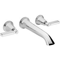 Double-handle bathtub mixer tap V6K47M-CPwall-mountedchromed metalnickel