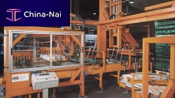 Layer palletizer Quintechgantryfor bottlesfor glass containers