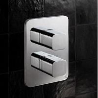 Shower mixer tap ATOLL CROSSBOXwall-mountedbuilt-inthermostatic