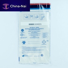 Hazardous materials packaging pouch 02 GREENbiological productsbiological samplesplastic