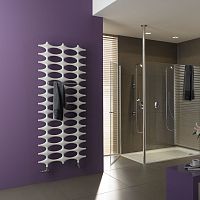 Hot water towel radiator IDEOS®electriccontemporarymetal