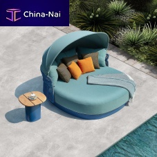 Contemporary daybed AIOSunbrella®ropealuminum