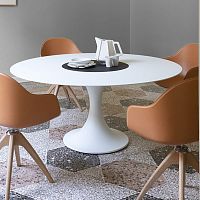 Contemporary table MANZ / 08Alacquered MDFlacquered aluminumanodized aluminum