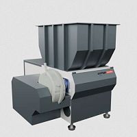 Primary shredder VVS-600single-shaftfor woodrugged