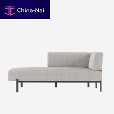 Contemporary daybed TEN / T06_Ofabricsynthetic leatherstainless steel