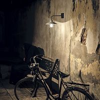 Traditional wall light STRADAoutdoorconcreteround