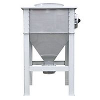 Filter hopper receptiondust