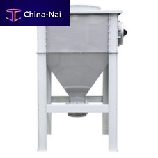 Filter hopper receptiondust