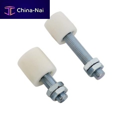 Sliding door wheel type roller guidesteelnylon